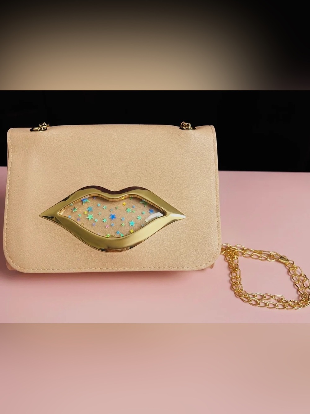 Women’s pink Lip Crossbody:BUY ONE GET ONE FREE Mix & Match Any Style!